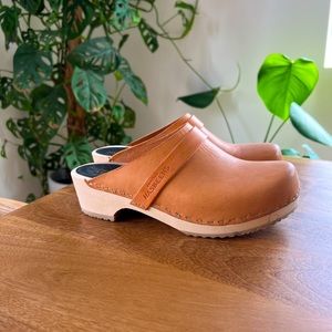 Swedish Hasbeens Husband Slide on Clog